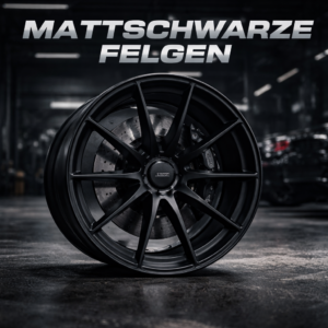 Felgen Matt Schwarz